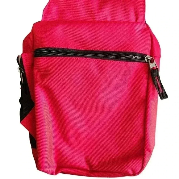 Heys Ecotex TravelMate Red Organizer Crossbody Bag Recycled Nylon - Picture 13 of 15